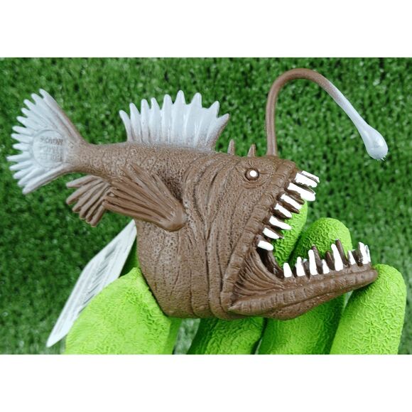 Anglerfish Toy Figure Deep Sea Angler Fish Boley Ocean Animal Sea Creature pvc - Picture 13 of 16